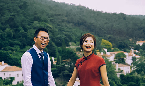Chinese Wedding Highlights Film of a Destination Wedding at Monserrate Palace in Sintra | Weddings and Elopements Films in Lisbon, Portugal